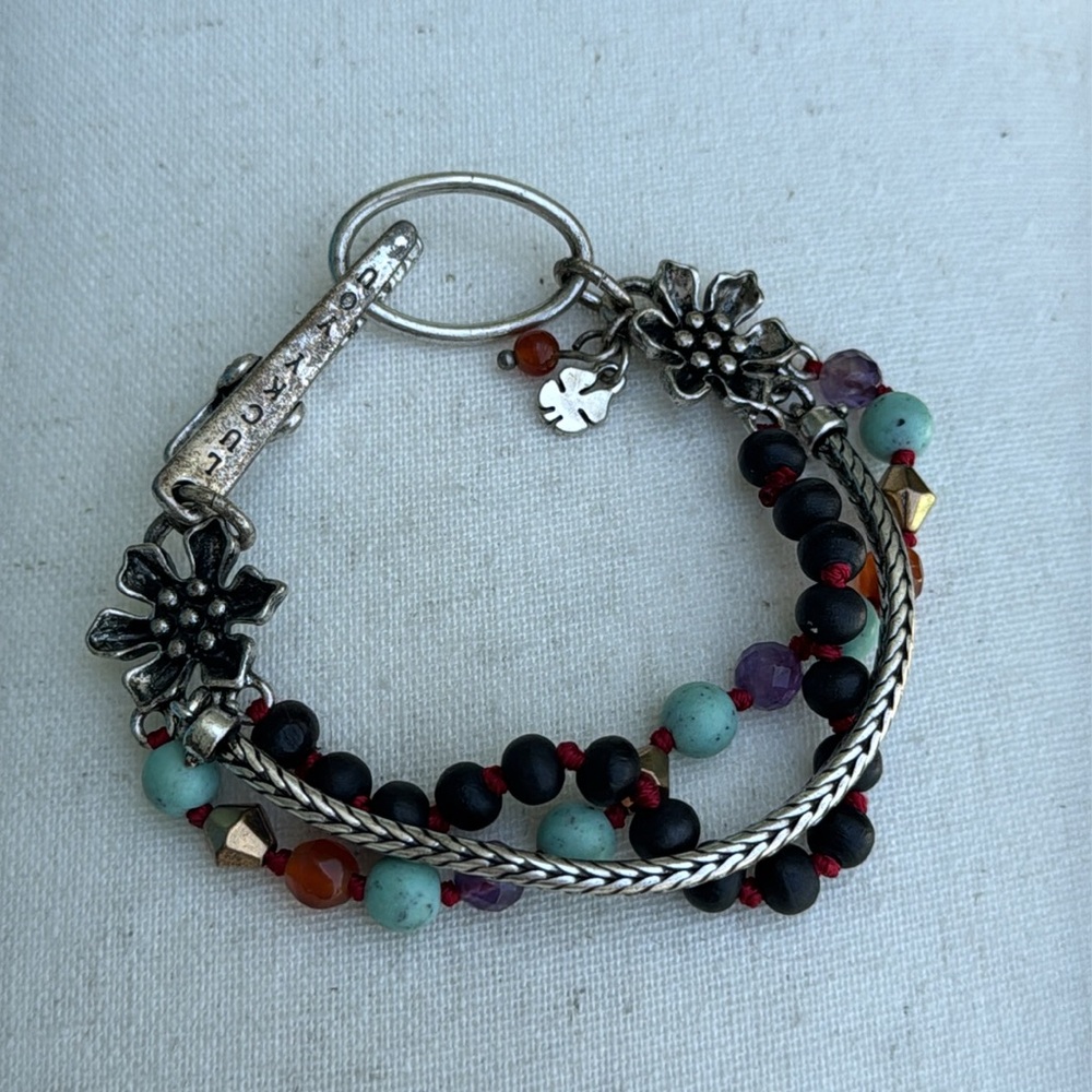 Vintage Lucky Brand beaded bracelet